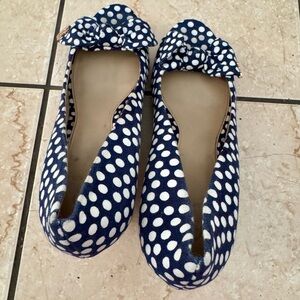 Polka Dot Bow Flats